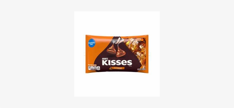 Hershey's Kisses Milk Chocolates Filled With Caramel, - Hershey Kisses Milk Chocolate, transparent png #9803712