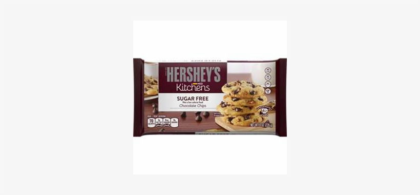 Hershey S Sugar Free Semi Sweet Baking Chips 8 Oz Semi Sweet Chocolate Chips Hershey Free Transparent Png Download Pngkey