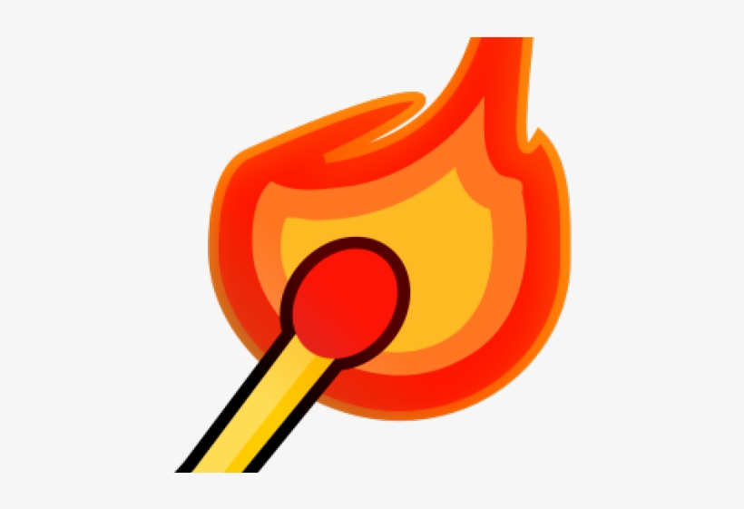 Matches Clipart Ladybug Number - Match Fire Clip Art, transparent png #9804214
