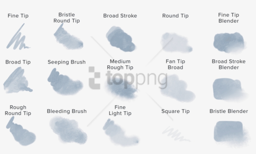 Free Png Autodesk Sketchbook Watercolor Png Image With - Watercolor Brush Free, transparent png #9804724