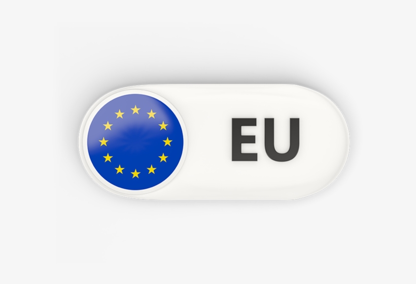 Illustration Of Flag Of European Union - Circle, transparent png #9804976