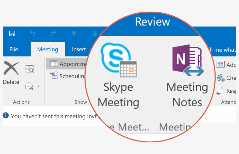 Collaborate With Skype And Onenote - Microsoft Onenote, transparent png #9805061