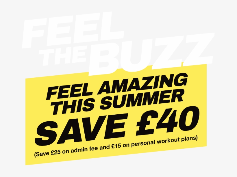 Feel The Buzz This Summer - Poster, transparent png #9805097