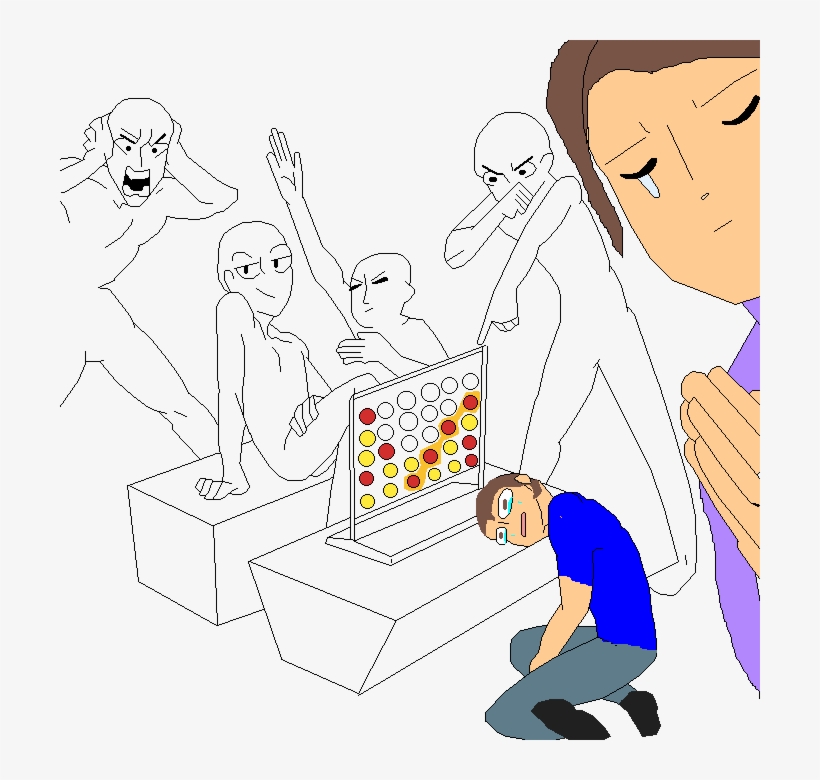What - Connect Four Draw The Squad, transparent png #9805224