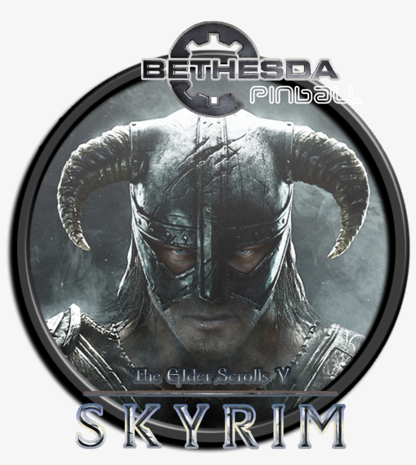 Skyrim Head-edition - Pinball Fx 2 Wheel Art, transparent png #9806219