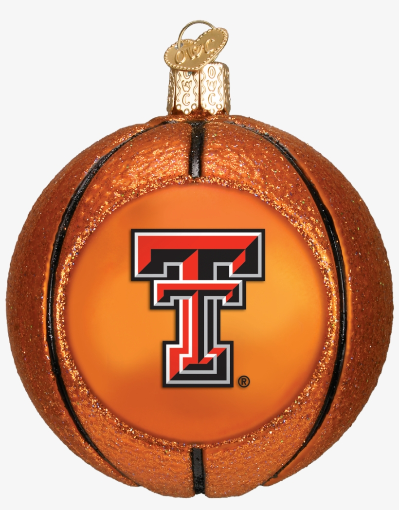 Texas Tech Basketball Ornament - Texas Tech University, transparent png #9806932