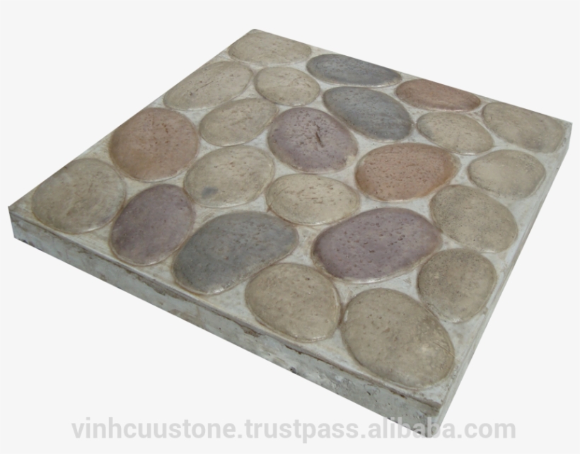 High Quality Artificial Pebble Paving Stone - Floor, transparent png #9807853