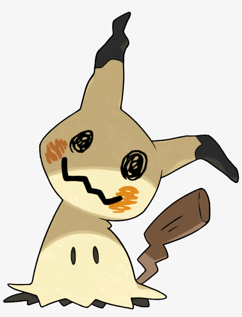 Level 50, Mimikyu - Mimikyu Ken Sugimori, transparent png #9808184