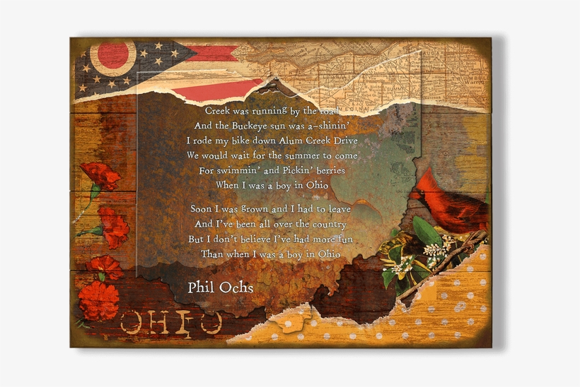 Ohio Sentimental Series Sign - Picture Frame, transparent png #9808429