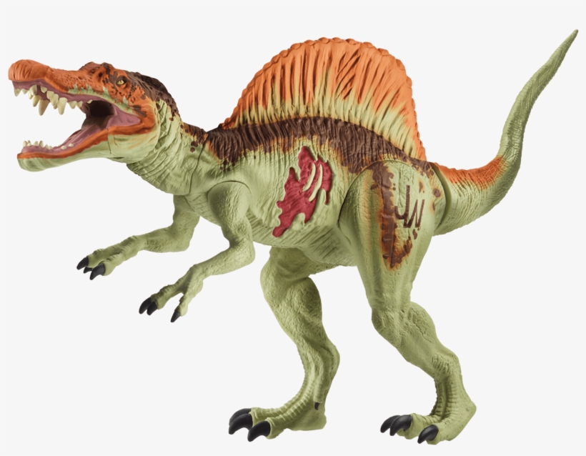 Jurassic World Basic Figure Spinosaurus - Brinquedos Jurassic World Indominus Rex, transparent png #9809476