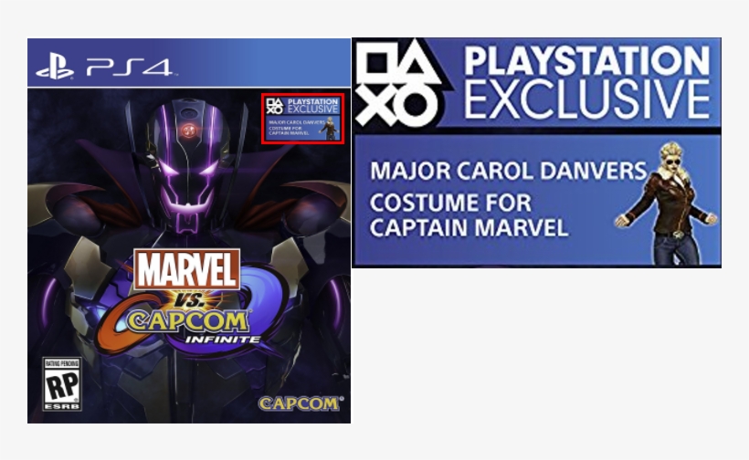 [mvci Ps4 Exclusive Costume - Marvel Vs Capcom Infinite Deluxe Edition, transparent png #9809541