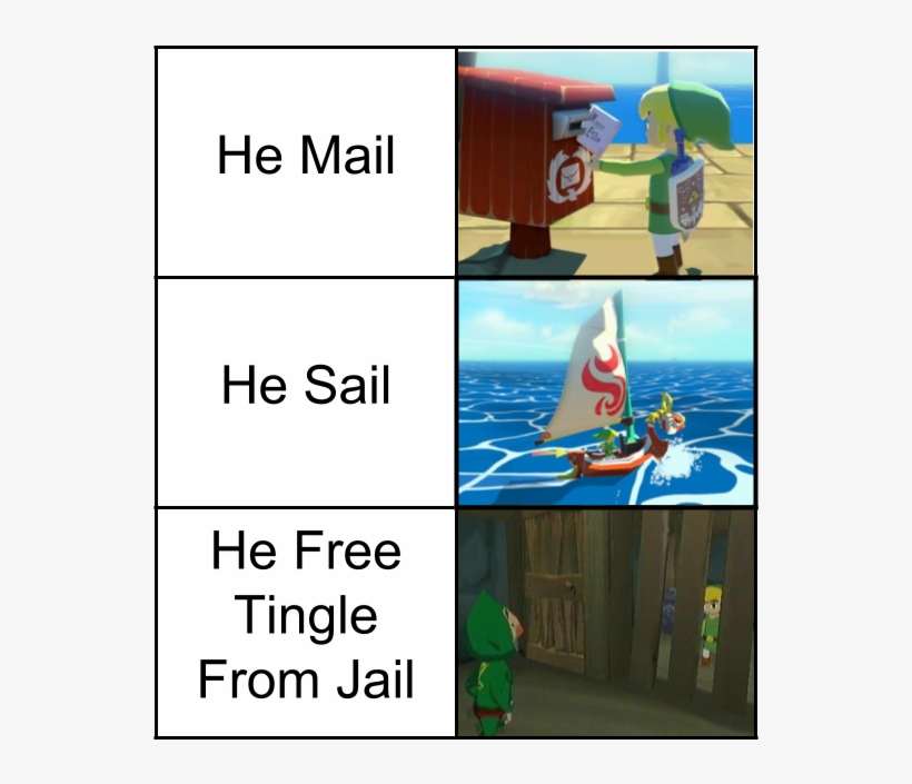 Truecringe A Bad Windwaker - Sail, transparent png #9809647