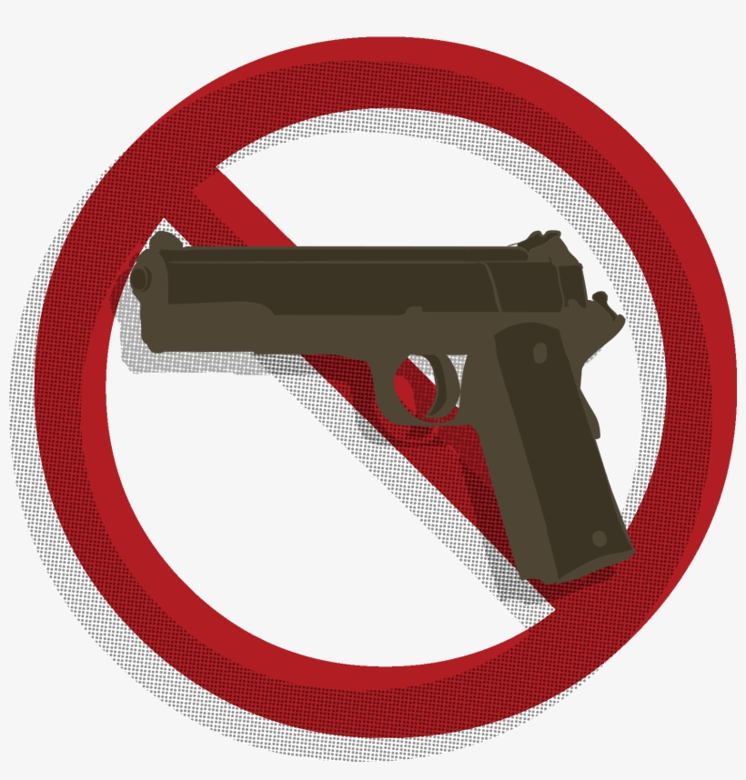 No Firearms Permitted In The Store - Trigger, transparent png #9810198