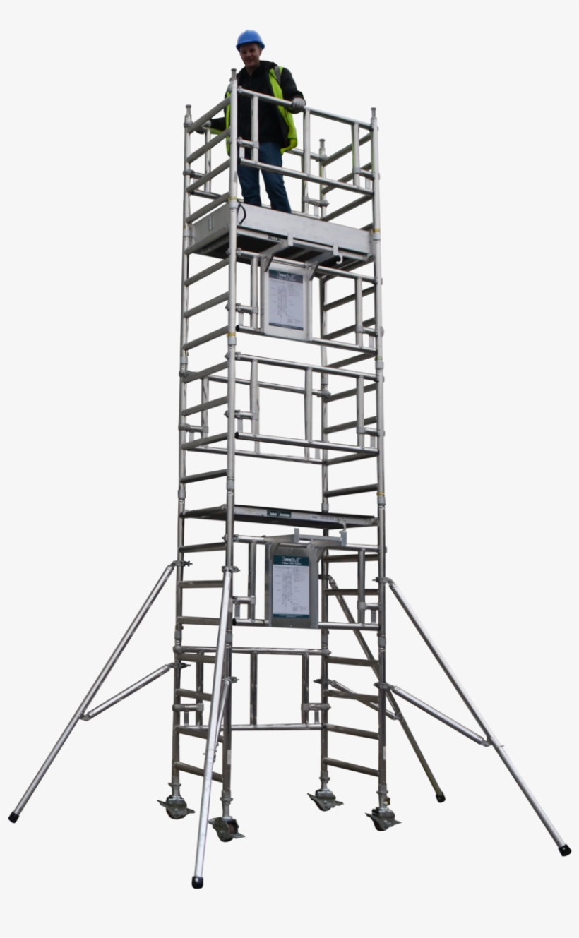 Mobile-scaffold - Euro Tower Scaffold, transparent png #9810202