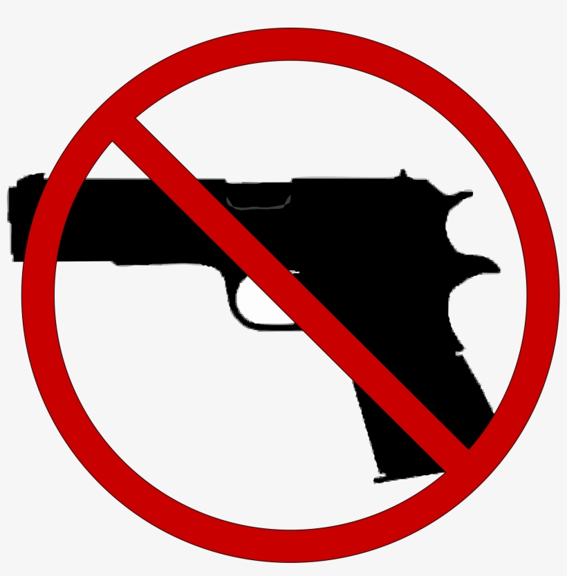 No Guns Allowed In The Irc - Gloucester Road Tube Station, transparent png #9810235
