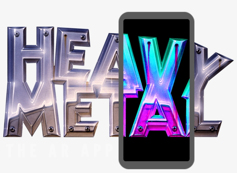 Heavy Metal Ar Logo Clean - Heavy Metal, transparent png #9810405