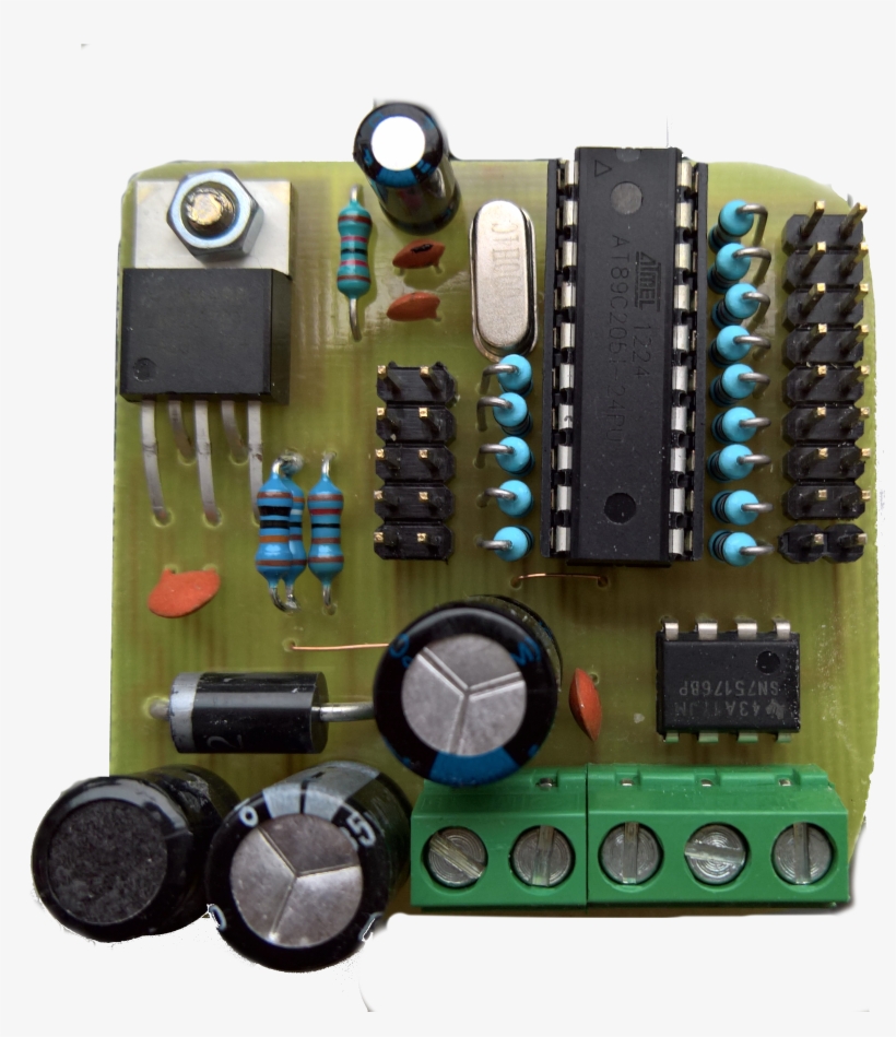 Dmx Board With Atmel At89c2051 Chip - Switch, transparent png #9810845