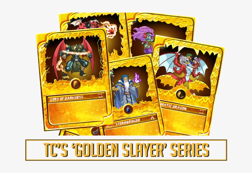 Goldenslayerseries - Steemmonsters Cards, transparent png #9811427