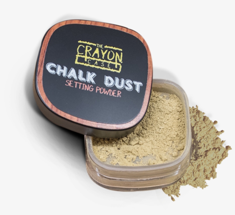 Chalk Dust Setting Powder - Chalk Dust Crayon Case, transparent png #9811428