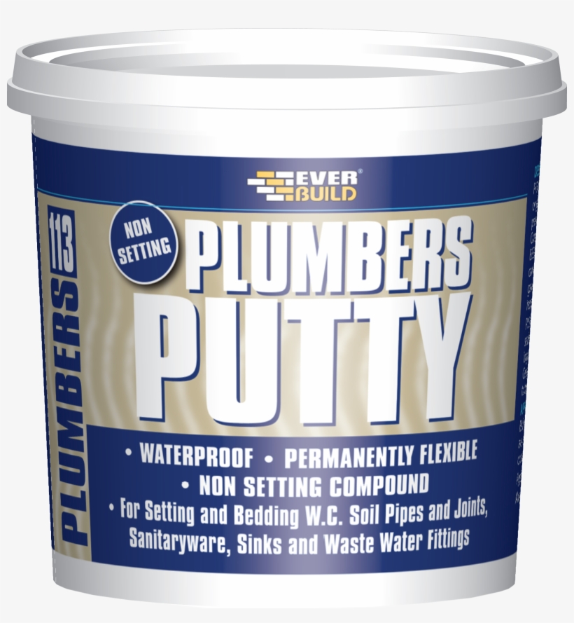 Plumbers Putty Is A Ready Mixed, Waterproof, Non-setting - Food, transparent png #9811636