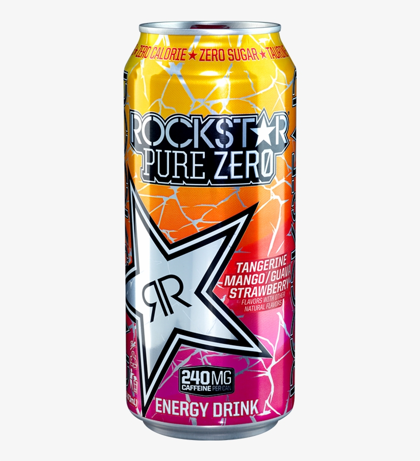 Rockstar Tangerine Mango Guava Strawberry, transparent png #9812074