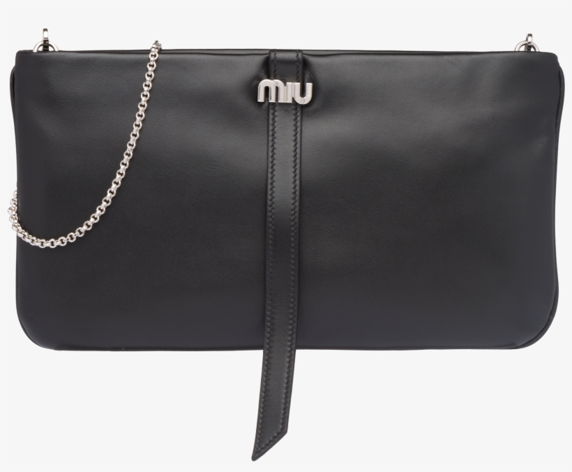 Nappa Leather Clutch - Shoulder Bag, transparent png #9812498
