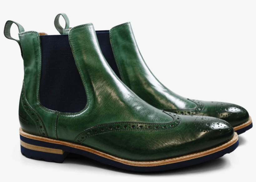 Ankle Boots Tom 13 Dark Forest Elastic Navy - Chelsea Boot, transparent png #9813322