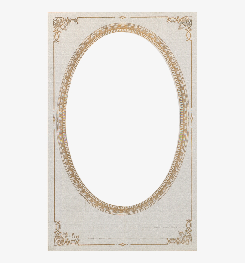 Vintage Oval Frame ~ Zibi Vintage Scrap - Circle, transparent png #9813956