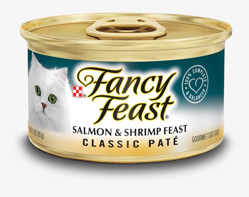 Classic Salmon & Shrimp Feast - Fancy Feast Cat Food Flaked, transparent png #9813992