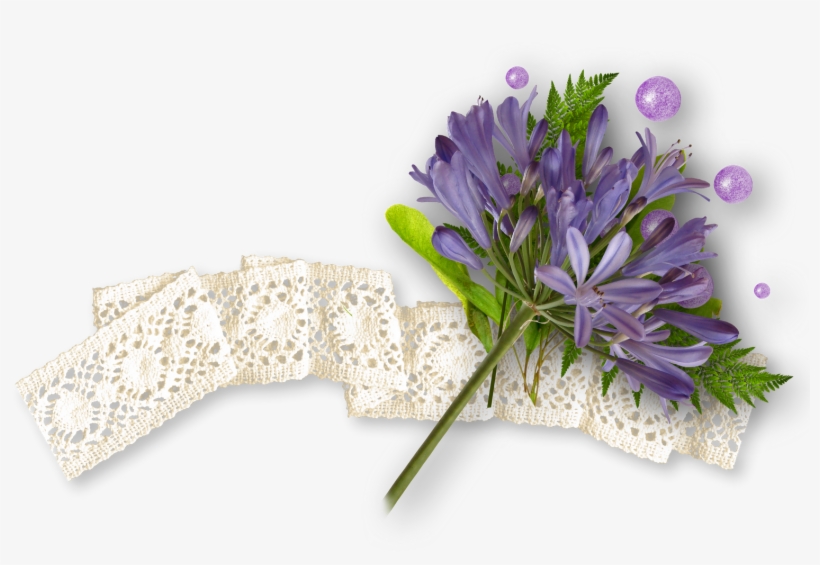 Scrap Para Tarjetas Florales, Png - Cluster-lilies, transparent png #9814182