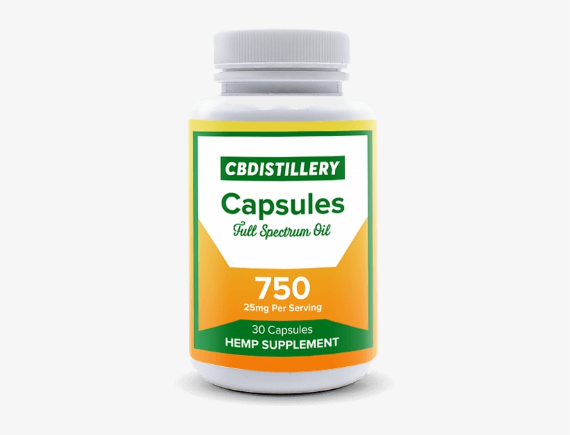 25mg Cbd Pill Capsules 30 Count - Drink, transparent png #9814351