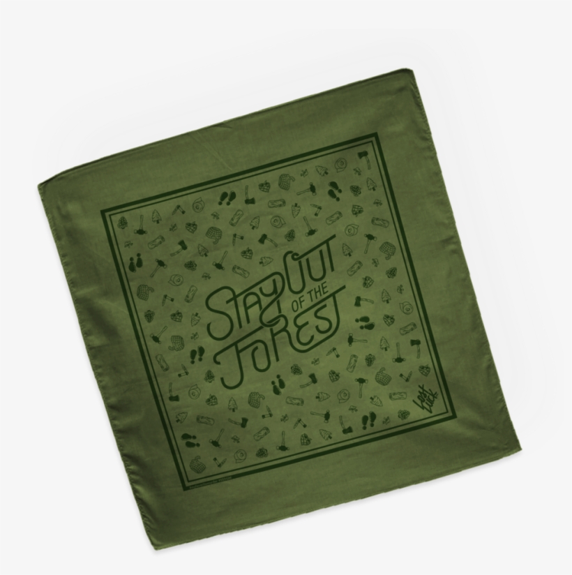 Forest Bandana - Placemat, transparent png #9814380