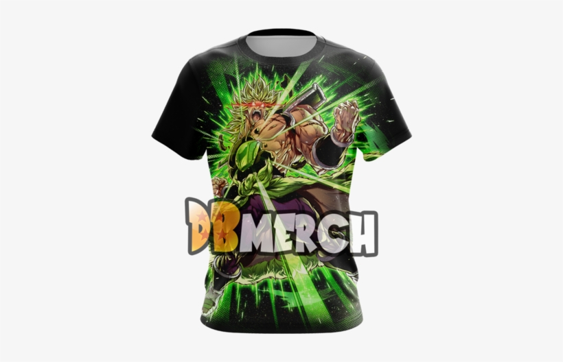 Broly T-shirt - Broly Ss2, transparent png #9816053