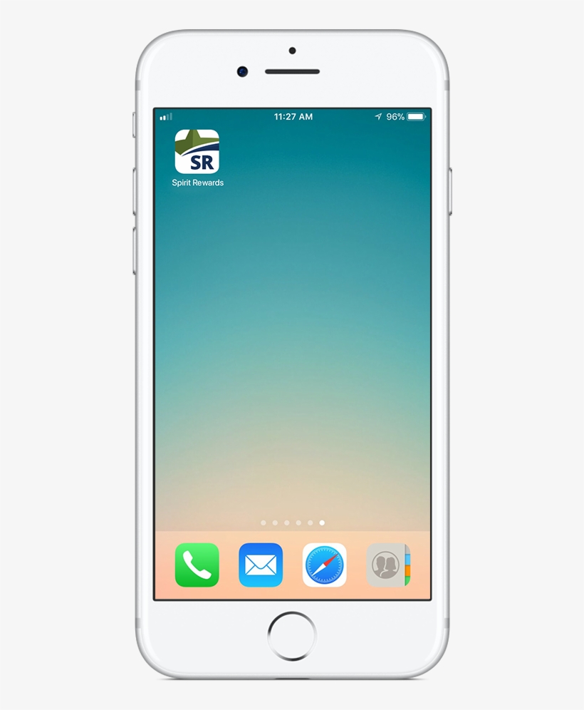 Spiritrewards Appicon Iphonewhite - Iphone, transparent png #9816566