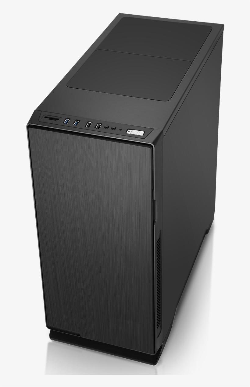 Gamemax Silent Miditower Black - Computer Hardware, transparent png #9816577