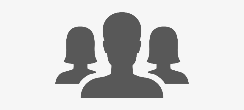 Gestão De Clientes - People Blue Icon Png, transparent png #9816857