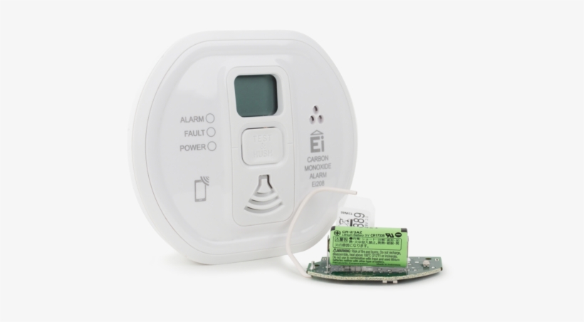 Ei208dwrf Carbon Monoxide Alarm & Ei200mrf Radiolink - Fertility Monitor, transparent png #9817057