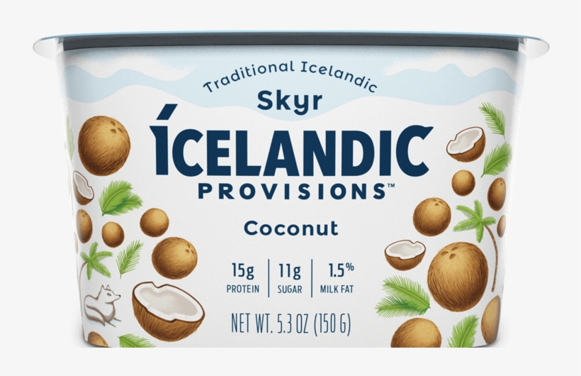 Coconut Skyr - Icelandic Provisions Key Lime, transparent png #9817469