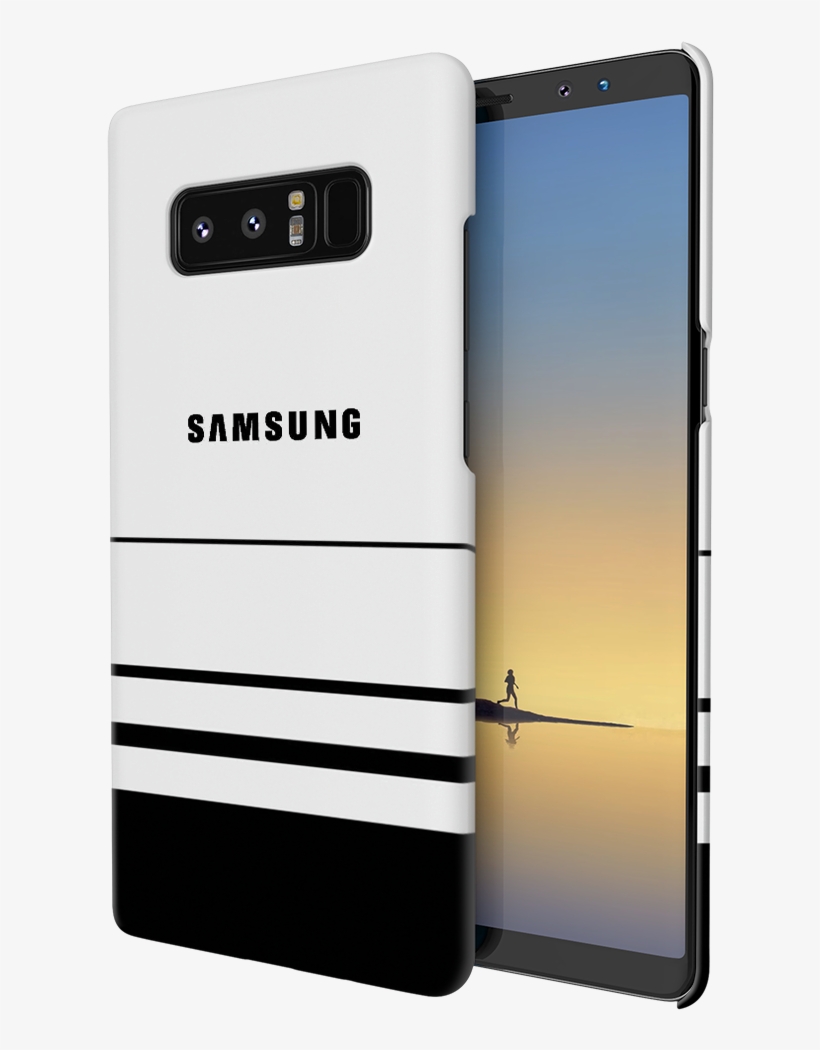 White Horizon Cover Case For Samsung Galaxy Note - Samsung, transparent png #9817649