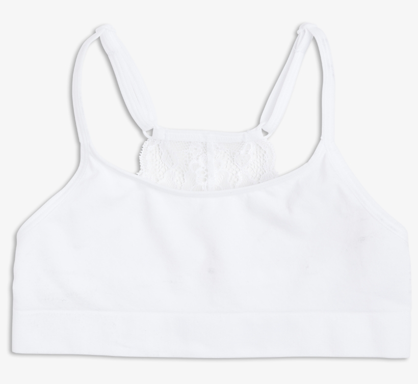 Short Seamless Top White - Undershirt, transparent png #9818338