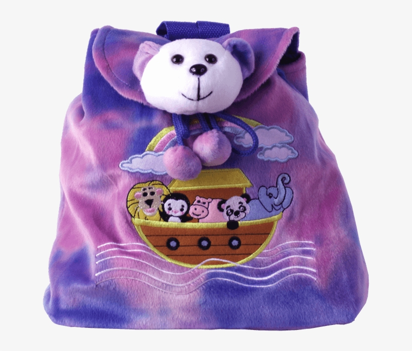 Backpack Bag "noah's Ark" - Teddy Bear, transparent png #9818428