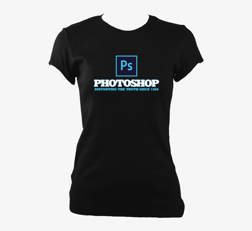 Photoshop Women's Fitted T-shirt - You Are Not A Baby Cow Bro, transparent png #9818936