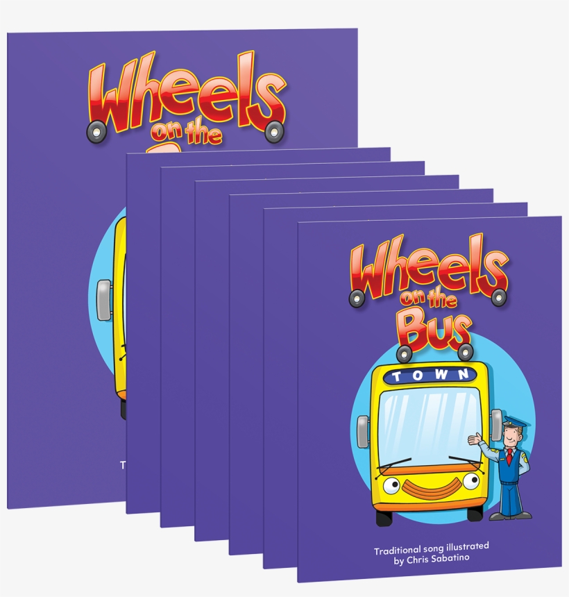 Wheels On The Bus 6-pack - Illustration, transparent png #9819887