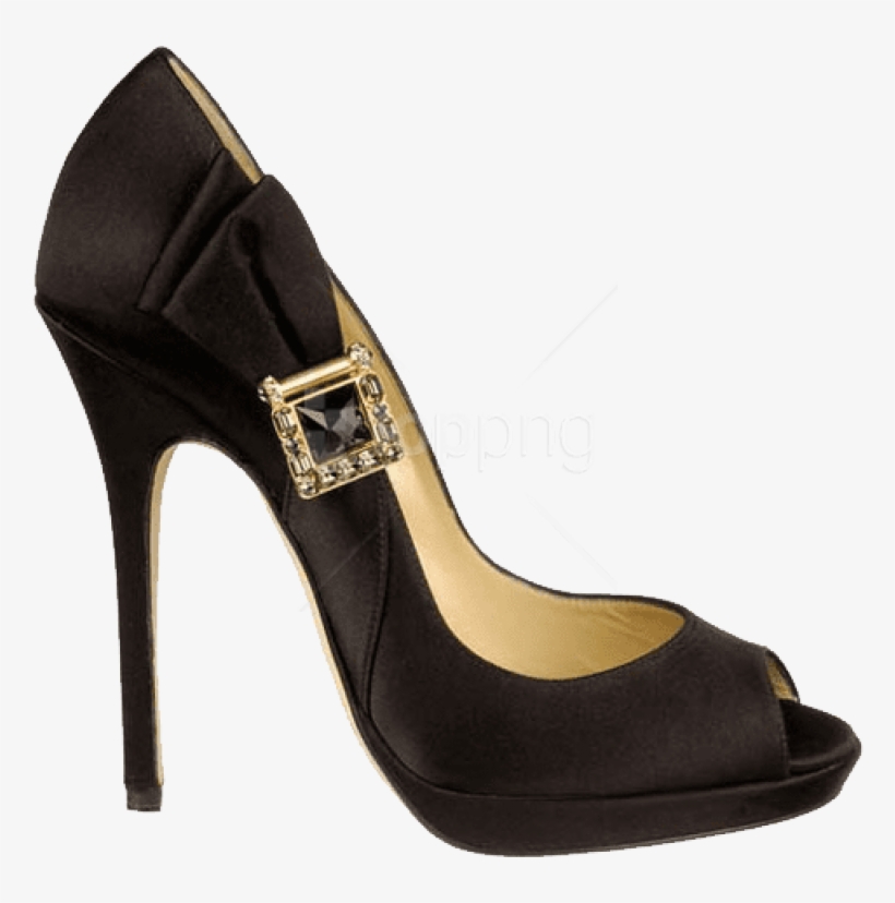 Free Png Black Women Shoe Png - Jimmy Choo Shoe Png, transparent png #9820014