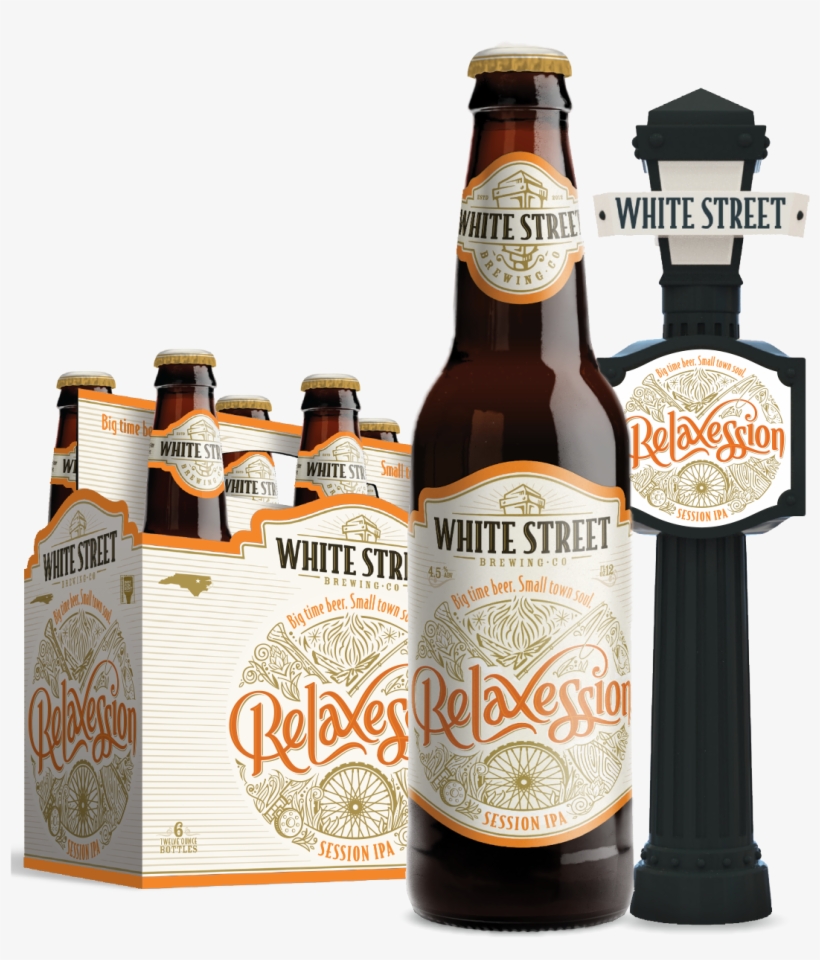 White Street Brewing Co - Beer Bottle, transparent png #9820198