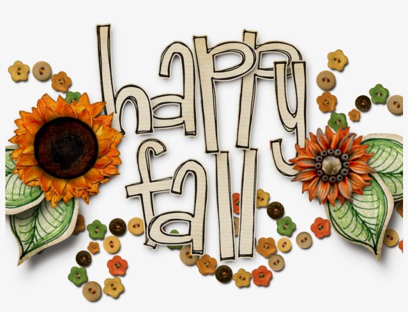 Download Happy Fall Clip Art, transparent png #9821040
