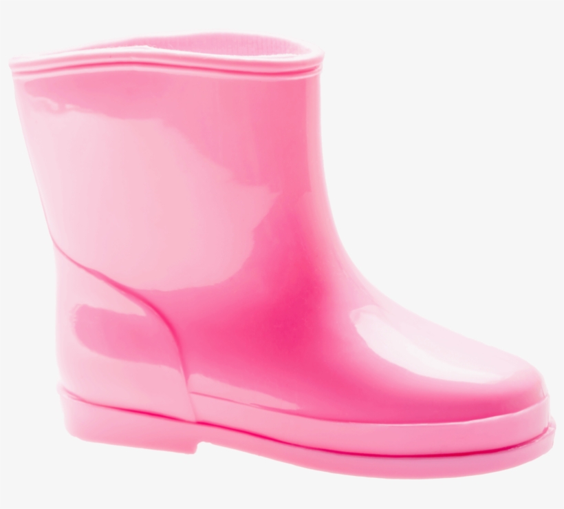 Transparent Boots Pink - Rain Boot, transparent png #9821449