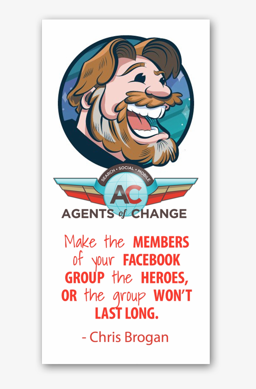 A Facebook Group Is A Great Way To Create A Community - Cartoon, transparent png #9822037