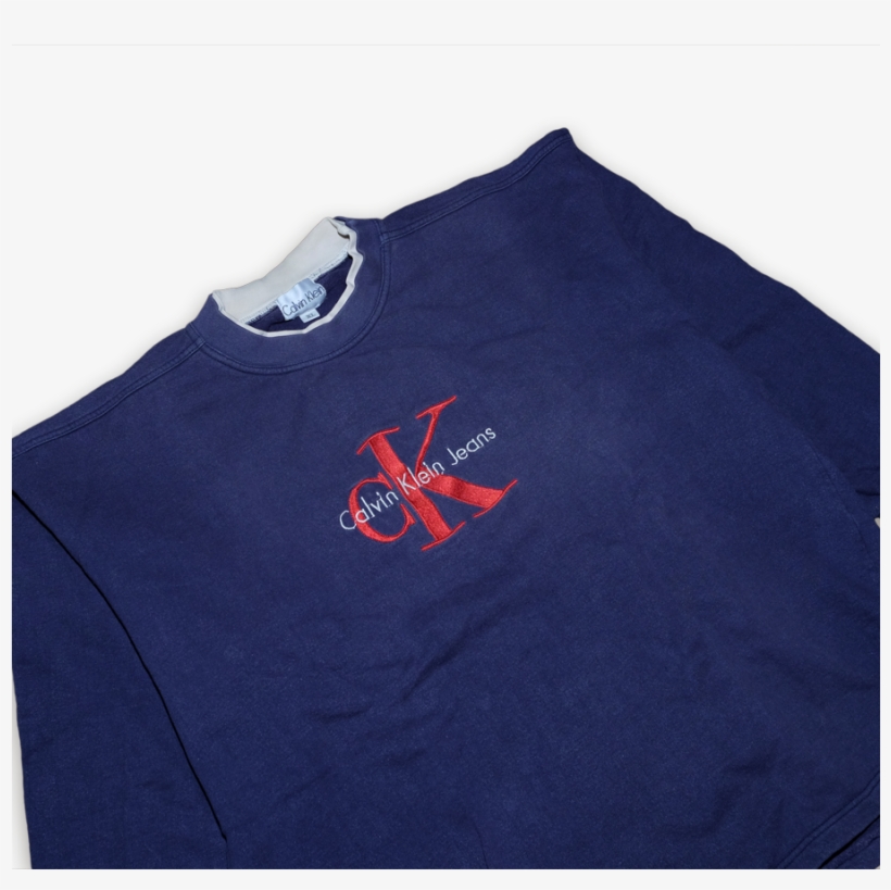 Calvin Klein Bootleg Sweater Medium - Crab, transparent png #9823708
