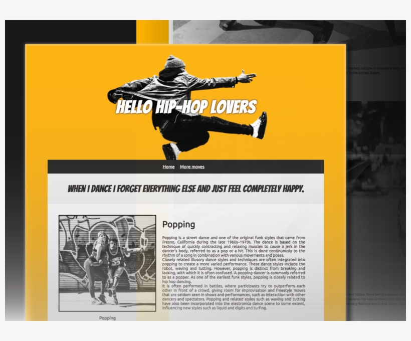 Hello Hip-hop Lovers - Poster, transparent png #9823758